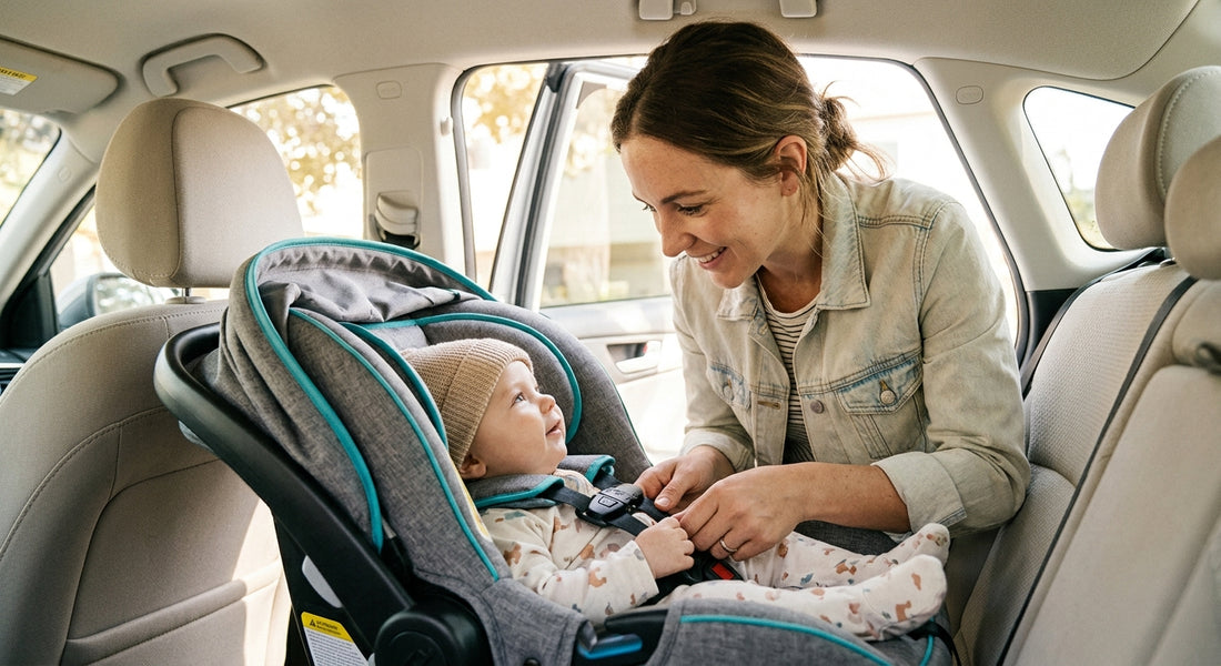 Voyager en Voiture avec Bébé : Pauses, Température et Organisation — Securidou