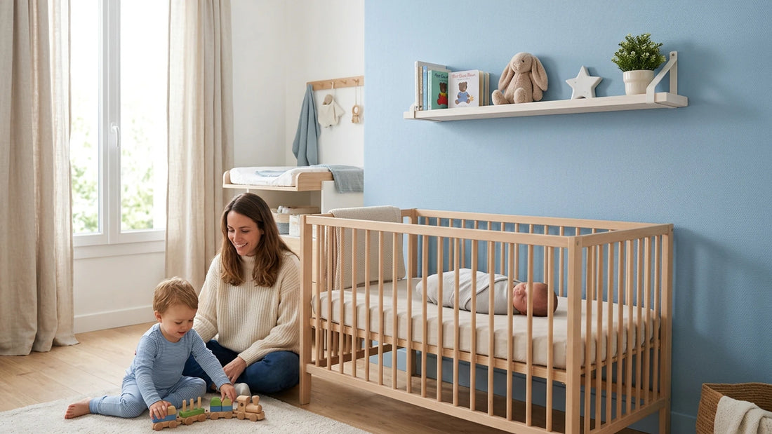 Étagère Murale Chambre Bébé Fixation Sécurité - Securidou