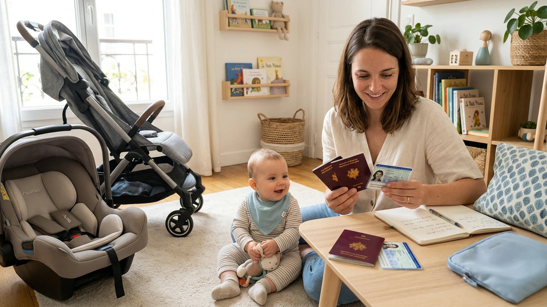 Voyager avec bébé : passeport, carte d'identité et délai - Securidou