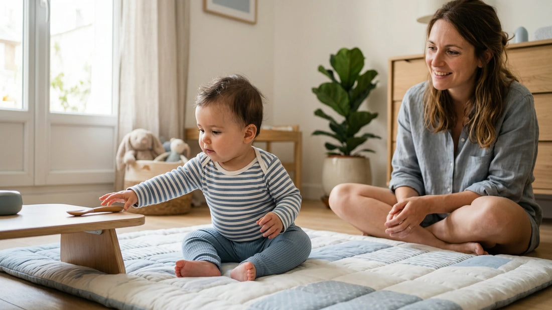 Bébé 6 mois : diversification et position assise - Securidou