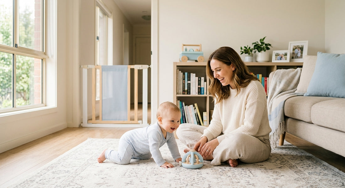 Illustration guide routine bébé journee type par age pour bébé sécurisé Securidou