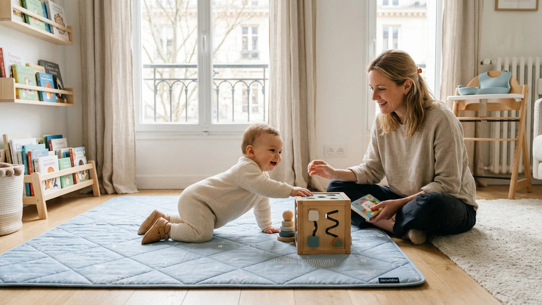 Bébé 10 mois : marche, langage et alimentation - Securidou