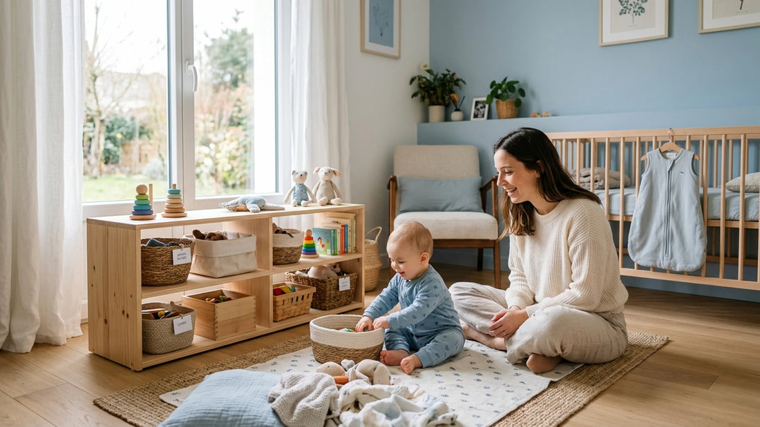 Rangement Jouets Bébé Montessori Accessible - Securidou