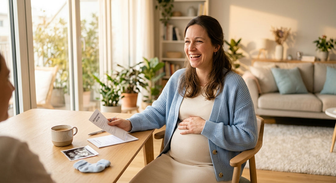 Femme enceinte en lien avec reconnaissance anticipee paternite demarches