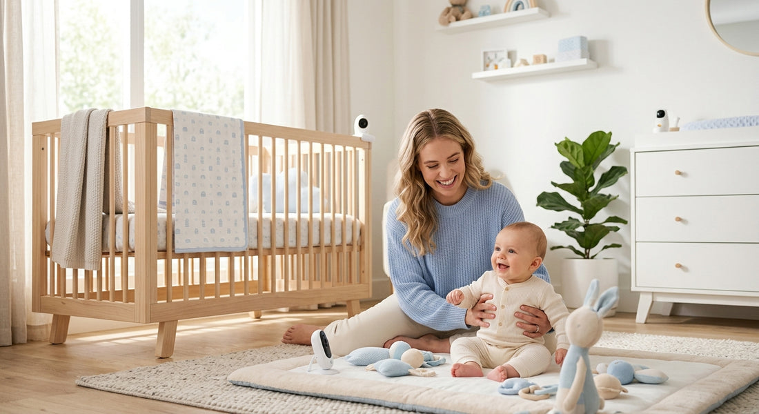 Illustration guide jouet montessori bébé par age sécurité pour bébé sécurisé Securidou