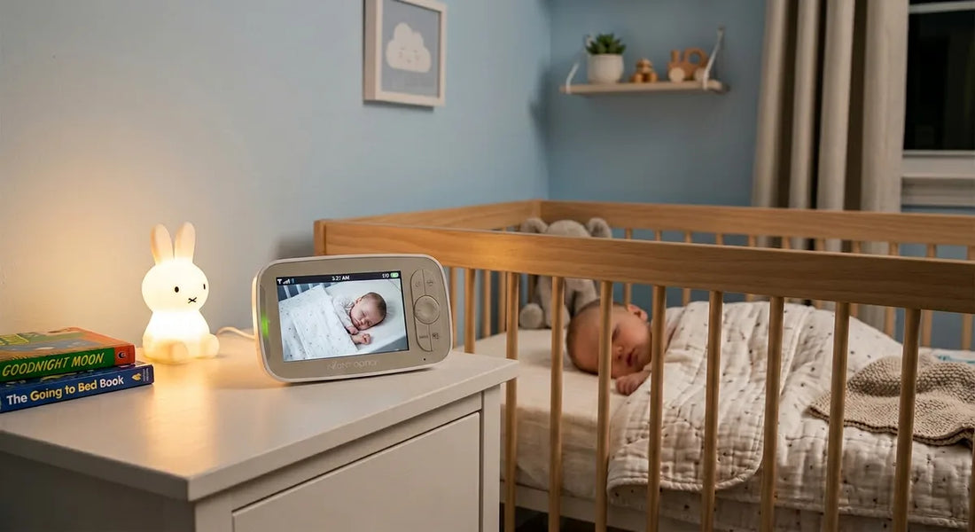 Babyphone caméra moderne dans chambre bébé - Guide comparatif 2026 Securidou