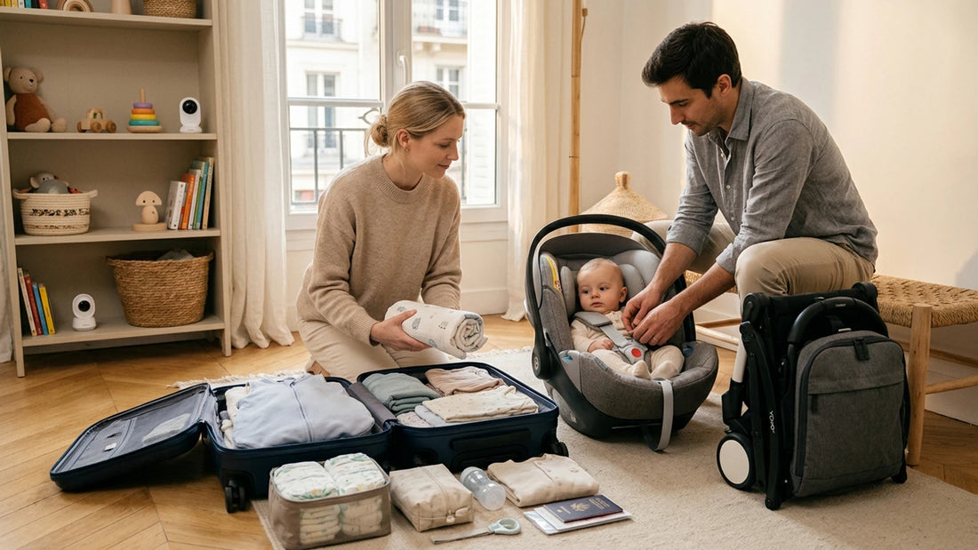 Bébé en train de nuit : couchette et sécurité - Securidou