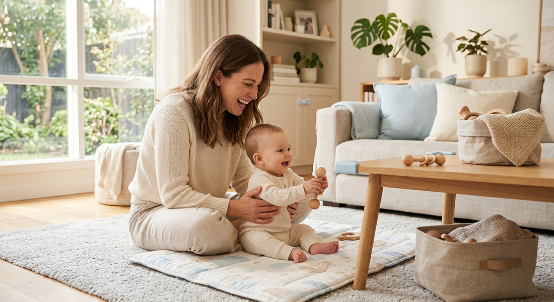 Illustration guide charge mentale mere reduire organiser pour bébé sécurisé Securidou