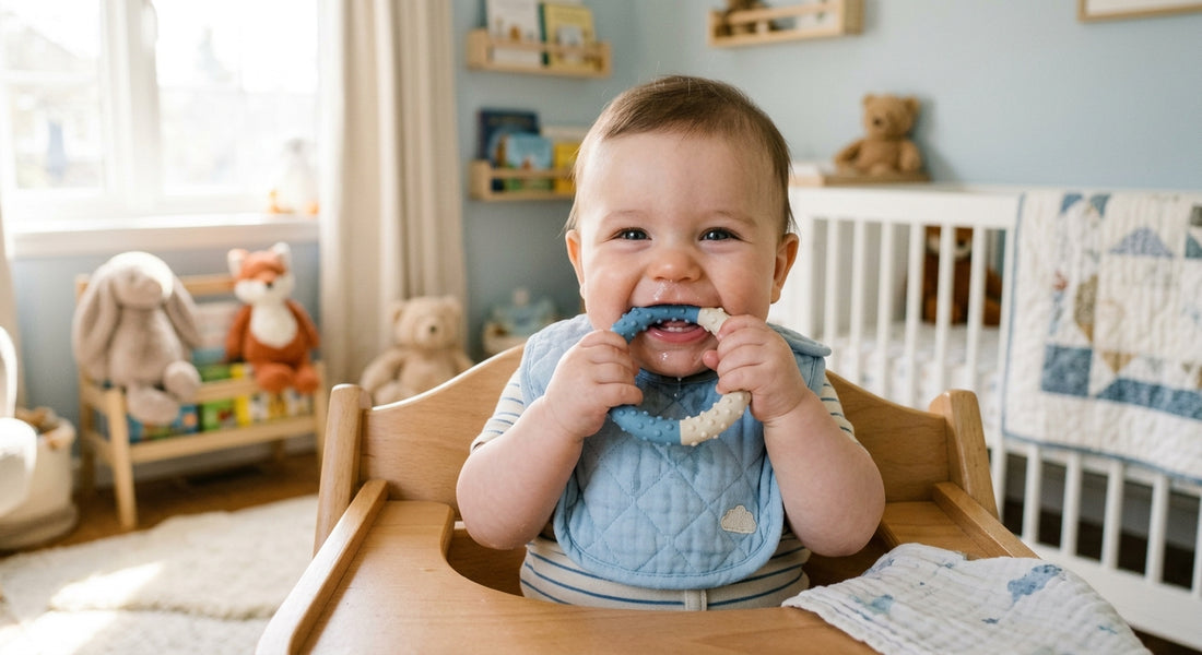 Poussée Dentaire Bébé : Calendrier Dent par Dent, Symptômes et Soulagement — Securidou