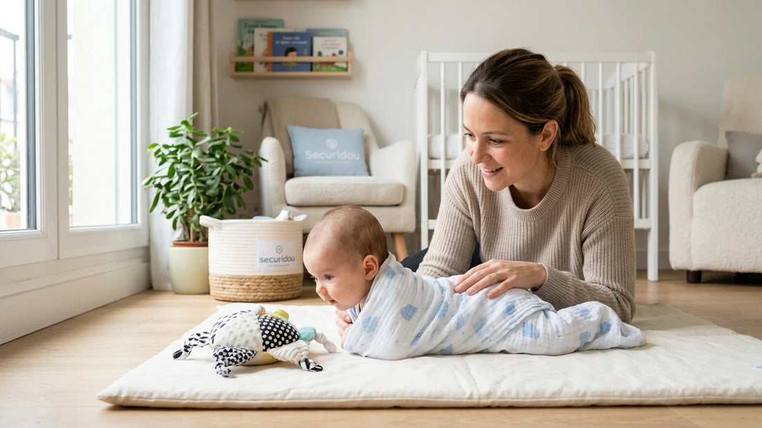 Bébé 1 mois : développement et sécurité - Securidou