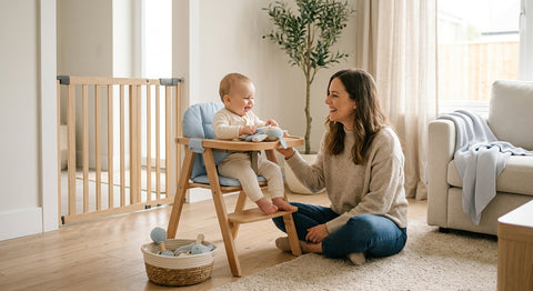 Illustration guide aide financiere bébé caf paje 2026 pour bébé sécurisé Securidou