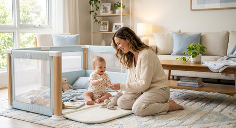 Illustration guide bac sensoriel bébé idees matériaux surs pour bébé sécurisé Securidou