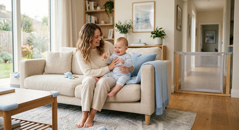 Illustration guide voyager seul avec bébé organisation astuces pour bébé sécurisé Securidou
