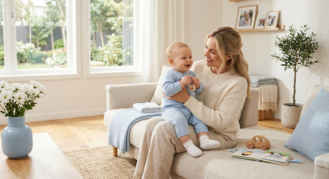Illustration guide balle sensorielle bébé bienfaits choix pour bébé sécurisé Securidou