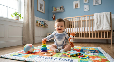 Éveil Bébé 0-6 Mois : Activites Securisees Mois par Mois — Securidou