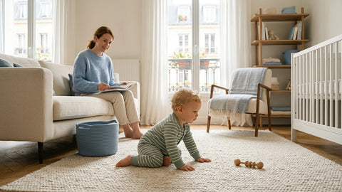 Bébé se balance avant-arrière : autostimulation - Securidou