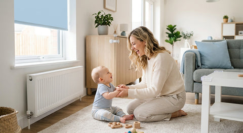 Illustration guide brulure bébé eau chaude gestes premiers pour bébé sécurisé Securidou
