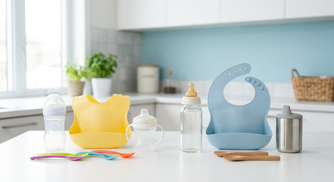 Alternatives saines au plastique pour bébé biberons en verre et inox — Securidou