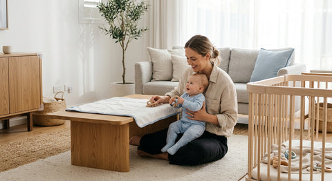 Illustration guide couffin bébé sécurité utilisation duree pour bébé sécurisé Securidou