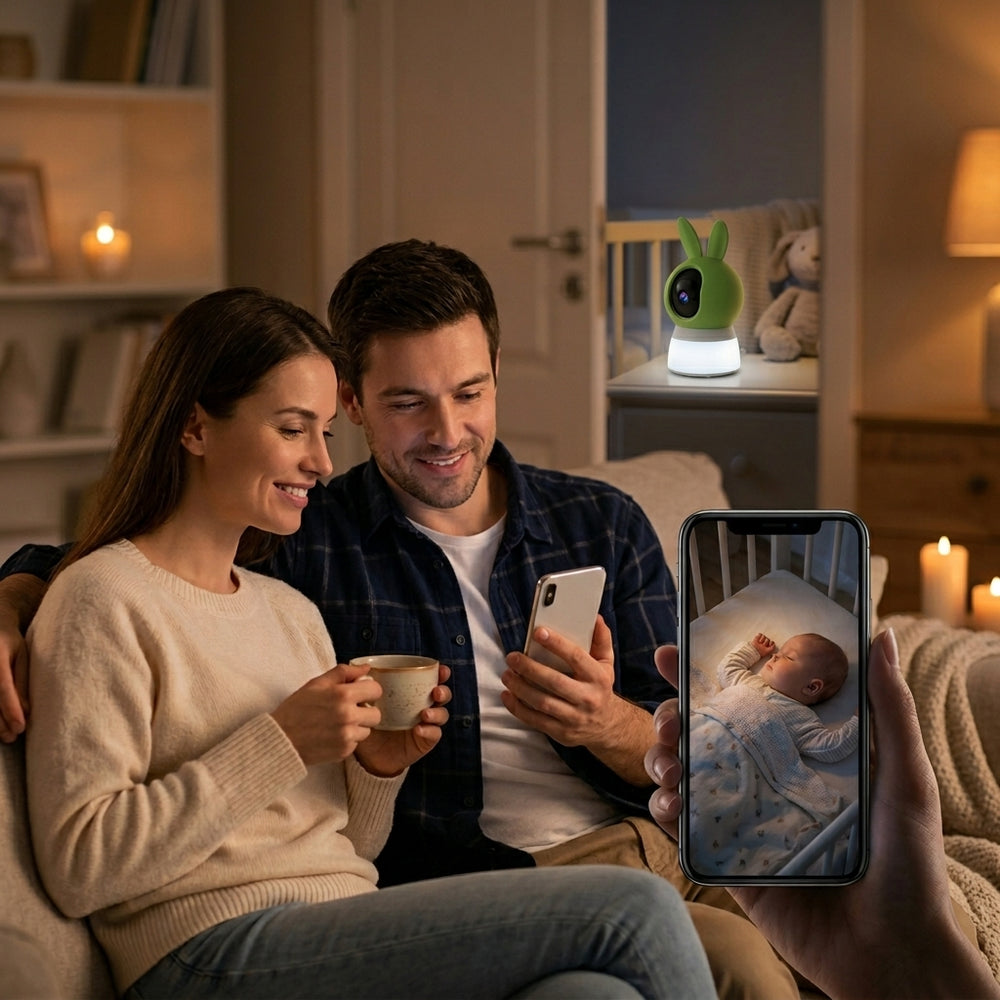 Surveillez votre bébé. Dormez enfin.