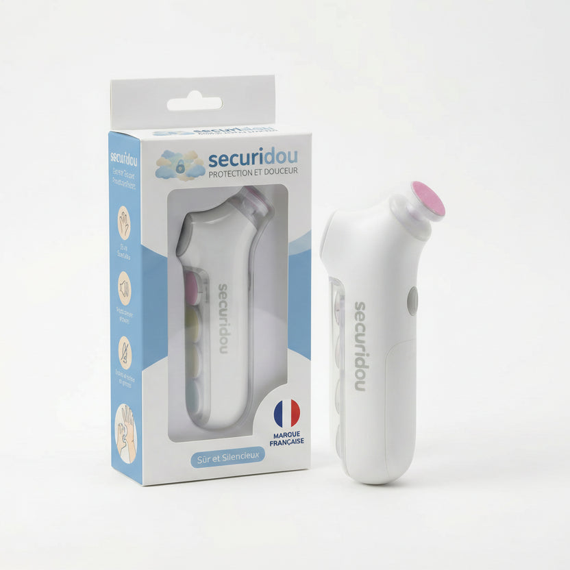 Lime à ongles électrique bébé Securidou, vue principale