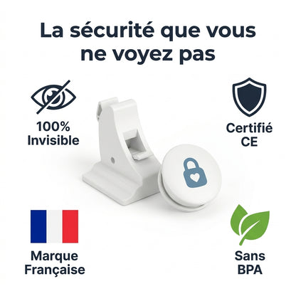 Cle magnetique et verrou securite placard bebe Securidou