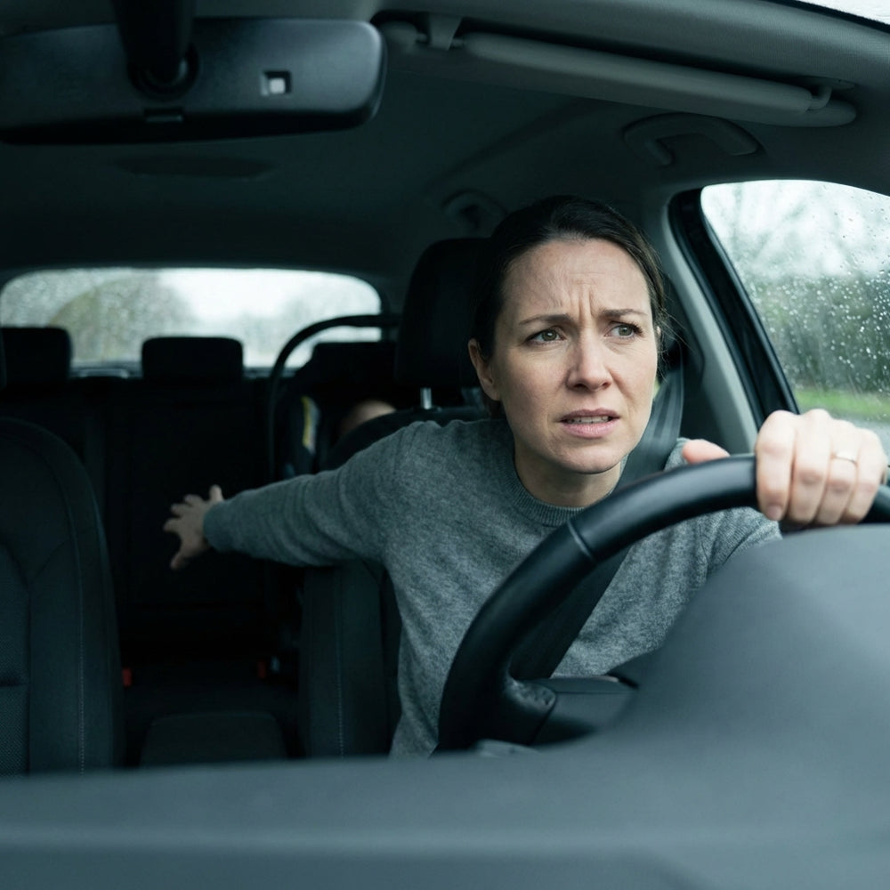 Conduire avec votre bébé dos à la route, c'est conduire à l'aveugle