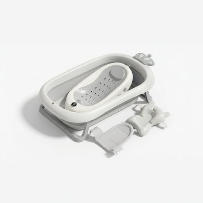 Baignoire bébé pliable avec fond antidérapant pour sécurité du bain — Securidou