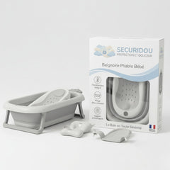 Baignoire Pliante avec Thermomètre